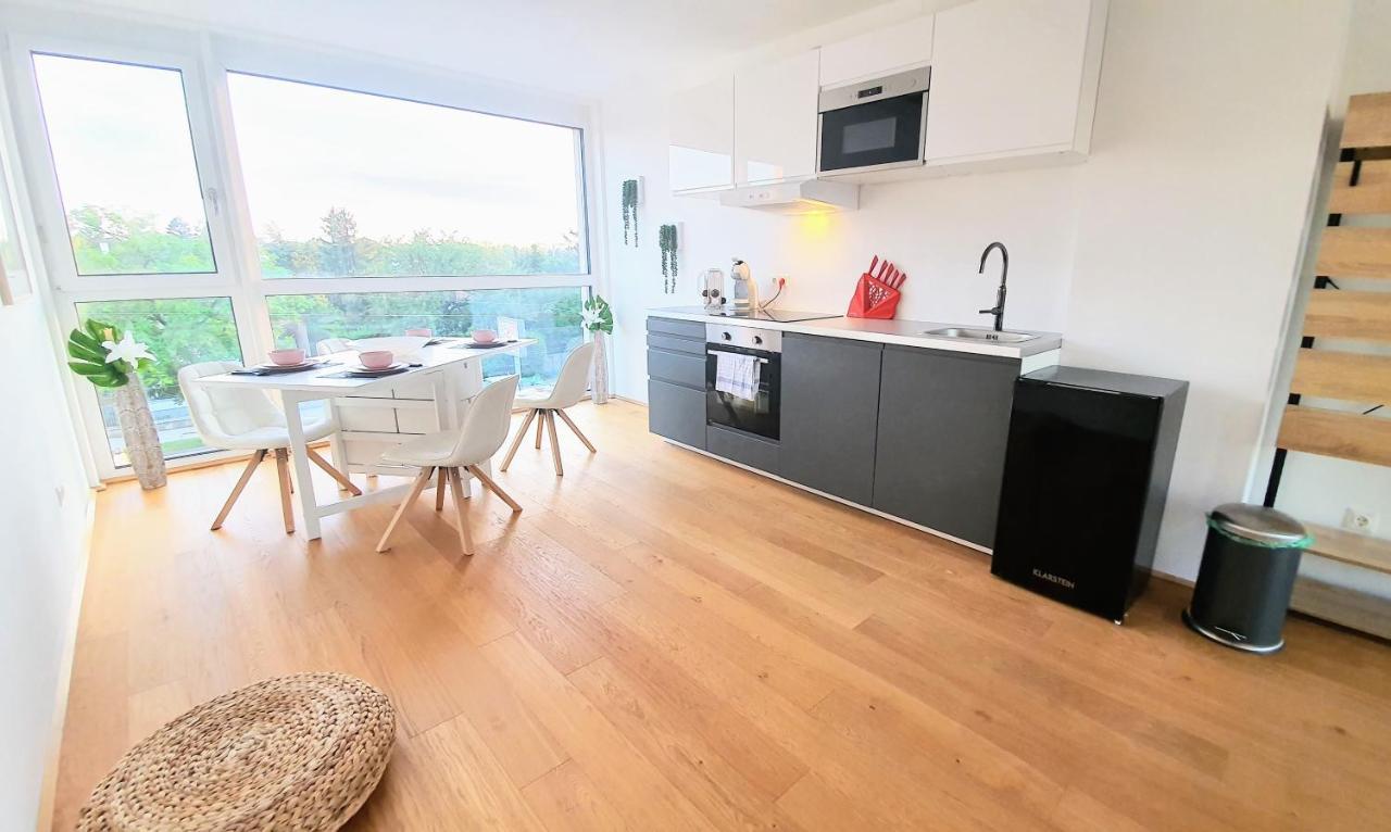 Rooftop Terrace, Free Garage Parking And Pool! Vienna Exterior photo